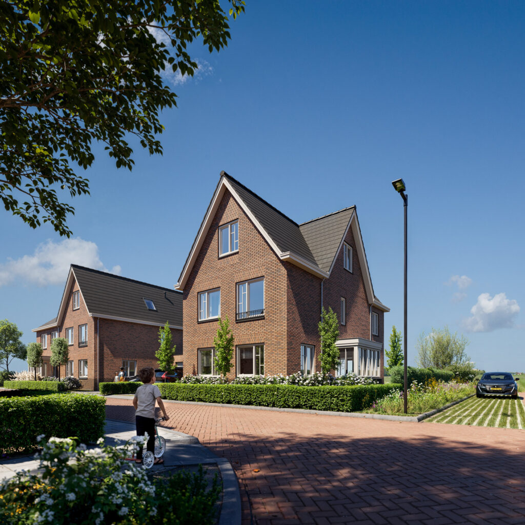 Vrijstaande woningen blok 9 en 12